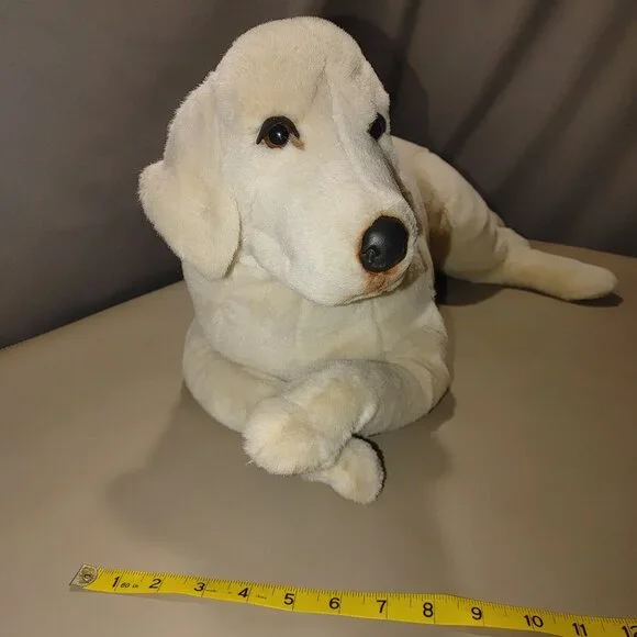 Mary Meyer Bravo Cream Labrador Retriever Plush Dog 1996 Stuffed Animal 24 Inch - Picture 4 of 10